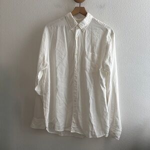 NN07 White Button Down Shirt